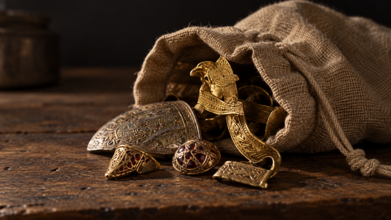 A Field Yielded 244 Bags of Anglo-Saxon Treasure Worth £3.3 Million