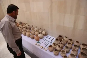 Syrian Man Finds Nearly 400 Ancient Artifacts While Digging Shelter From Assad Regime Bombing