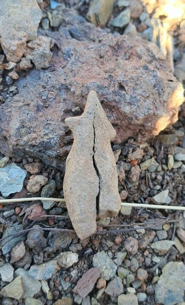  6,500-Year-Old Female Figurine in Romania.