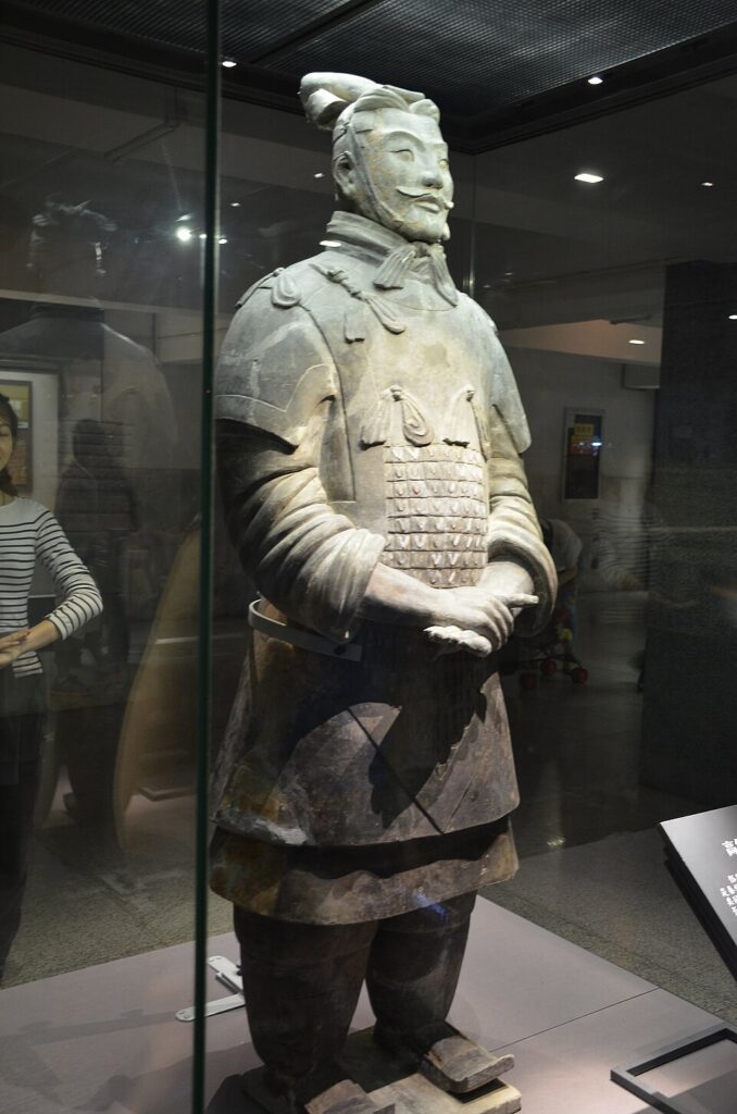 A terracotta general in Museum