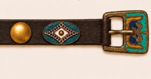 1,800-Year-Old Enameled Belt Ornaments Discovered in Ukrainian Forest