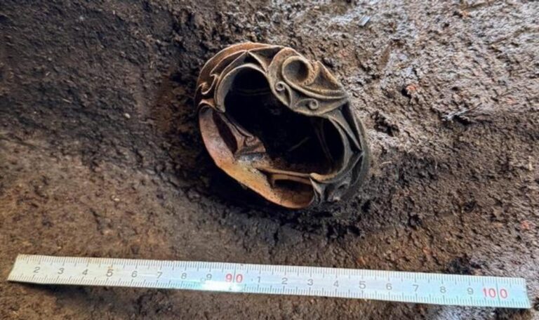 2,900-Year-Old Clay Earring with 1-Millimeter-Thick Details Found in Japan