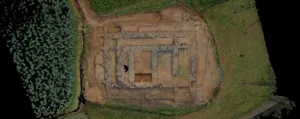 Massive Ancient Monument Discovered Opposite Greek-Style Temple in Pakistan